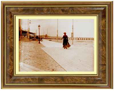 Sur les planches de Trouville