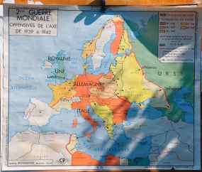 Carte: 2ème Guerre Mondiale
