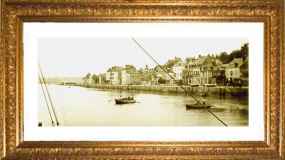 Baie de Trouville vue d&#039;un bateau - 1895/1900